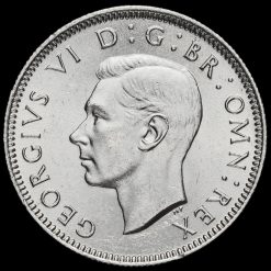 1945 George VI Silver Scottish Shilling Obverse