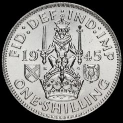 1945 George VI Silver Scottish Shilling Reverse