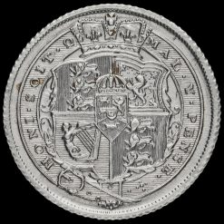 1816 George III Milled Silver Sixpence Reverse