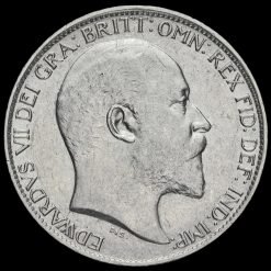 1902 Edward VII Silver Sixpence Obverse
