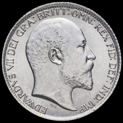 1902 Edward VII Silver Sixpence Obverse