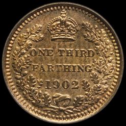1902 Edward VII Third Farthing Reverse
