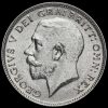 1920 George V Silver Sixpence Obverse