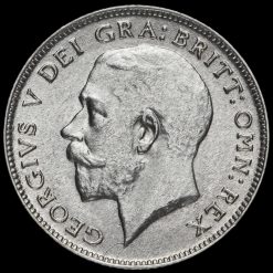 1920 George V Silver Sixpence Obverse
