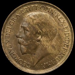 1920 George V Halfpenny Obverse