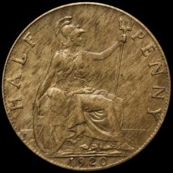 1920 George V Halfpenny Reverse