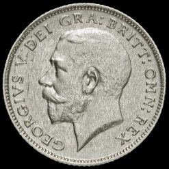 1921 George V Silver Sixpence Obverse