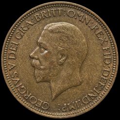 1933 George V Halfpenny Obverse