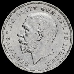 1935 King George V Rocking Horse Silver Jubilee Crown Obverse
