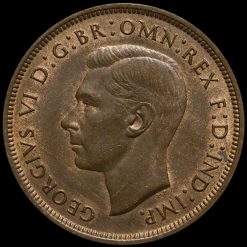 1940 George VI Penny Obverse