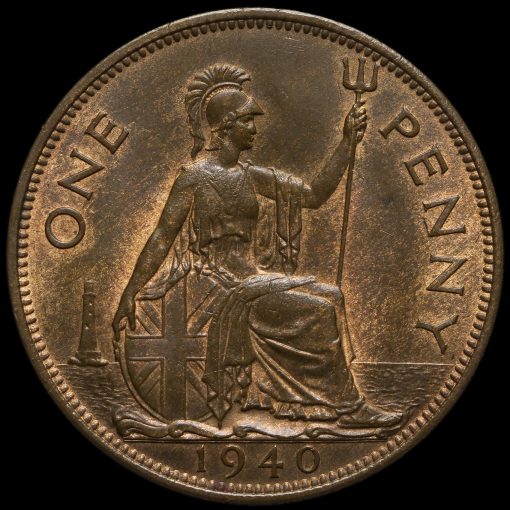 1940 George VI Penny Reverse