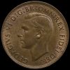 1951 George VI Penny Obverse