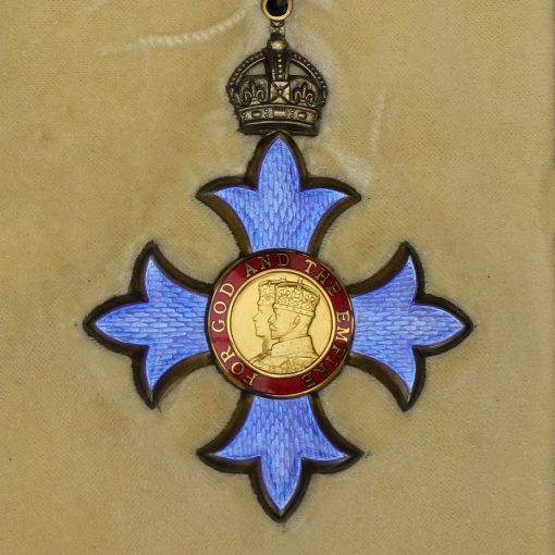 Commander of the Order of the British Empire (CBE) Medal Close Up