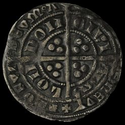 Edward III 1327–1377 Hammered Silver Groat Reverse
