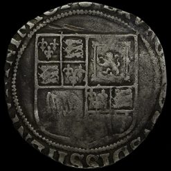 1606-1607 James I Hammered Silver Shilling Reverse