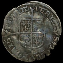 Mary 1553–1554 Hammered Silver Groat Reverse