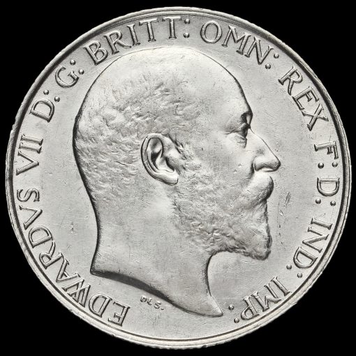 1903 Edward VII Silver Florin Obverse