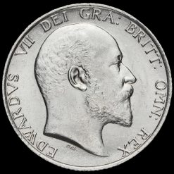 1907 Edward VII Silver Shilling Obverse