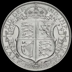 1923 George V Silver Half Crown Reverse