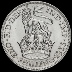 1933 George V Silver Shilling Reverse