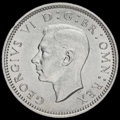1941 George VI Silver Sixpence Obverse