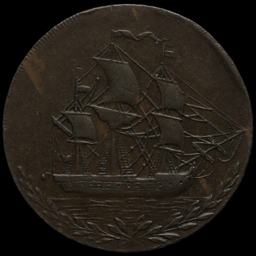 1794 Hampshire, Portsea Halfpenny Conder Token Reverse
