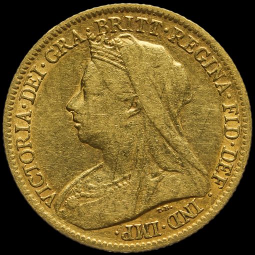 1900 Half Sovereign Obverse