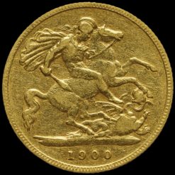 1900 Half Sovereign Obverse Reverse