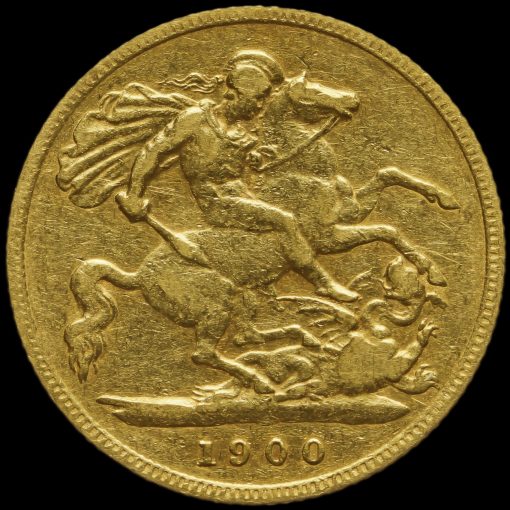 1900 Half Sovereign Obverse Reverse