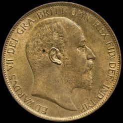 1902 Edward VII Penny Obverse