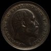 1902 Edward VII Third Farthing Obverse