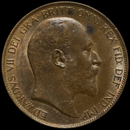 1903 Edward VII Penny Obverse