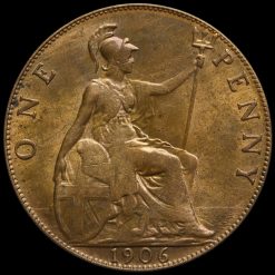 1906 Edward VII Penny Reverse