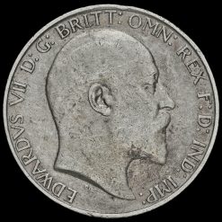 1908 Edward VII Silver Florin Obverse