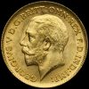 1912 George V Gold Half Sovereign Obverse