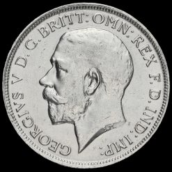1914 George V Silver Florin Obverse