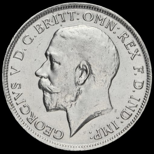 1914 George V Silver Florin Obverse