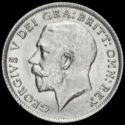 1916 George V Silver Sixpence Obverse