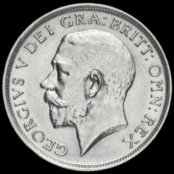 1918 George V Silver Shilling Obverse