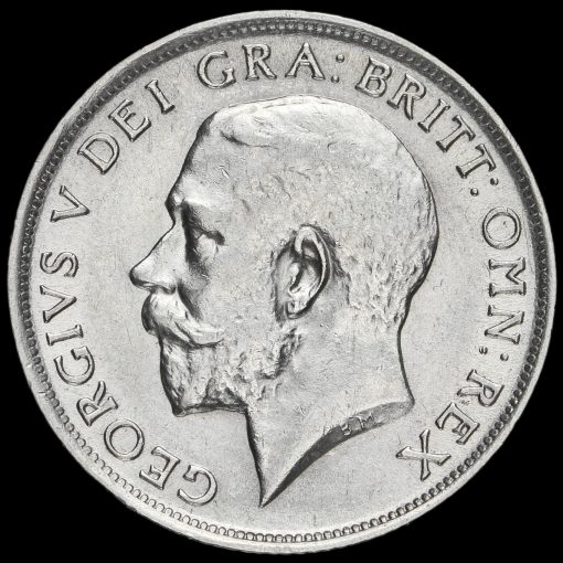 1918 George V Silver Shilling Obverse