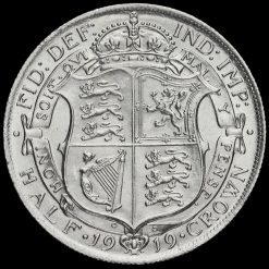 1919 George V Silver Half Crown Reverse