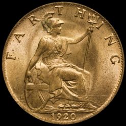 1920 George V Farthing Reverse