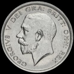 1920 George V Silver Half Crown Obverse
