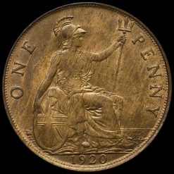 1920 George V Penny Reverse