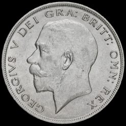 1922 George V Silver Half Crown Obverse
