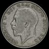 1925 George V Silver Half Crown Obverse