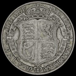 1925 George V Silver Half Crown Reverse