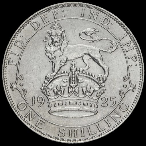 1925 George V Silver Shilling Reverse