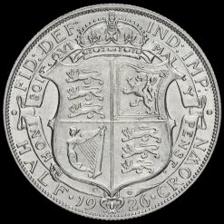 1926 George V Silver Half Crown Reverse