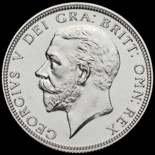1927 George V Silver Proof Florin Obverse